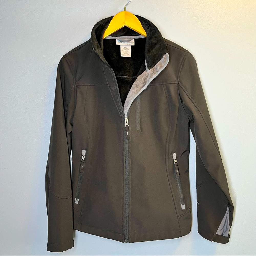 Free Country Solid Black Winter Jacket - image 1